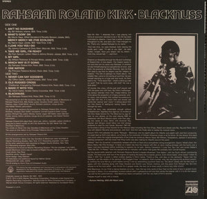 Rahsaan Roland Kirk* : Blacknuss (LP, Album, RE, RM)