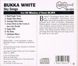 Bukka White : Sky Songs (CD, Comp)