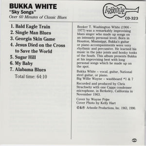 Bukka White : Sky Songs (CD, Comp)