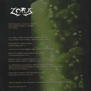 Zora (5) : U.V.A. (Undisciplined Violent Aggression) (CD, Mini)