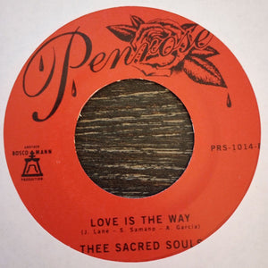 Thee Sacred Souls : Easier Said Than Done (7", Single)