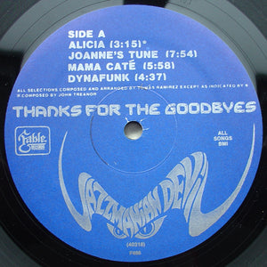 Jazzmanian Devil : Thanks For The Goodbyes (LP, Album)