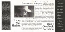 Load image into Gallery viewer, Ricky Van Shelton : Don't Overlook Salvation (CD, Album)
