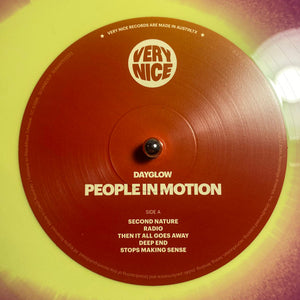 Dayglow (2) : People In Motion (LP, Album, Ltd, Yel)
