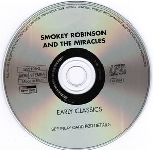 Smokey Robinson And The Miracles* : Early Classics (CD, Comp, RE)