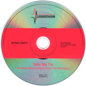 Various : Take My Tip • 25 British Mod Artefacts From The EMI Vaults (CD, Comp)