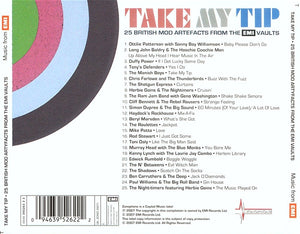 Various : Take My Tip • 25 British Mod Artefacts From The EMI Vaults (CD, Comp)
