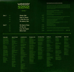 Weezer : SZNZ: Spring  (12", EP, Glo)