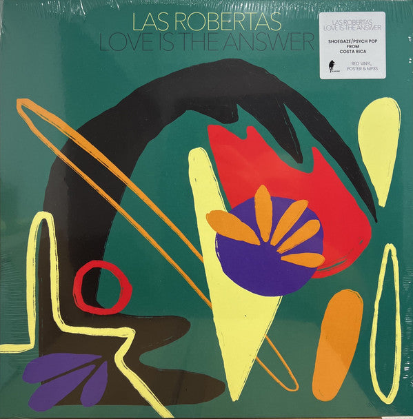 Las Robertas : Love Is The Answer (LP, Album, Red)