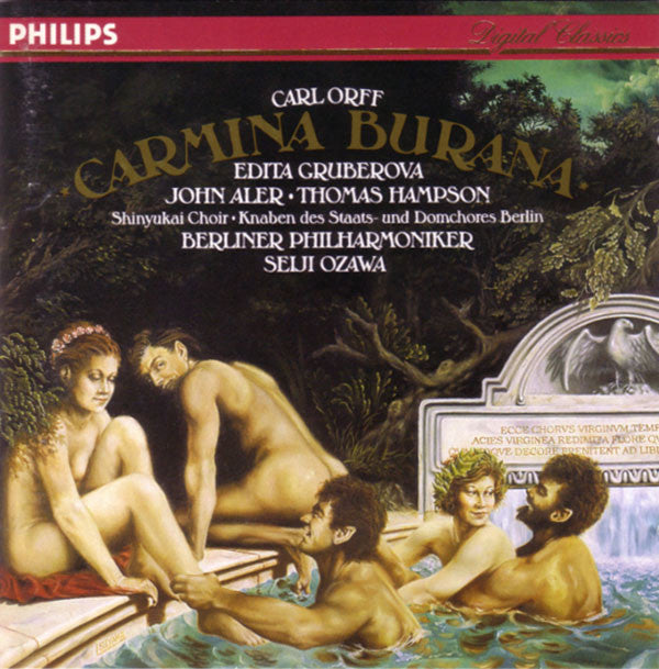 Carl Orff - Berliner Philharmoniker / Seiji Ozawa : Carmina Burana (CD, Album, RE)