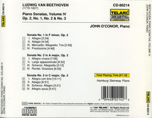Load image into Gallery viewer, Beethoven* - John O&#39;Conor : Piano Sonatas, Volume IV (Op. 2, Nos. 1-3) (CD, Album)
