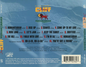 Jimmy Cliff : Humanitarian (CD, Album)