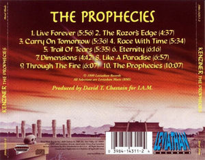 Kenziner : The Prophecies (CD, Album)