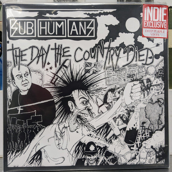 Subhumans : The Day The Country Died (LP, Album, RE, RM, Dee)