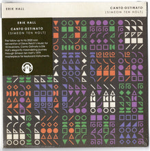 Load image into Gallery viewer, Erik Hall : Canto Ostinato (Simeon Ten Holt) (CD, Album)
