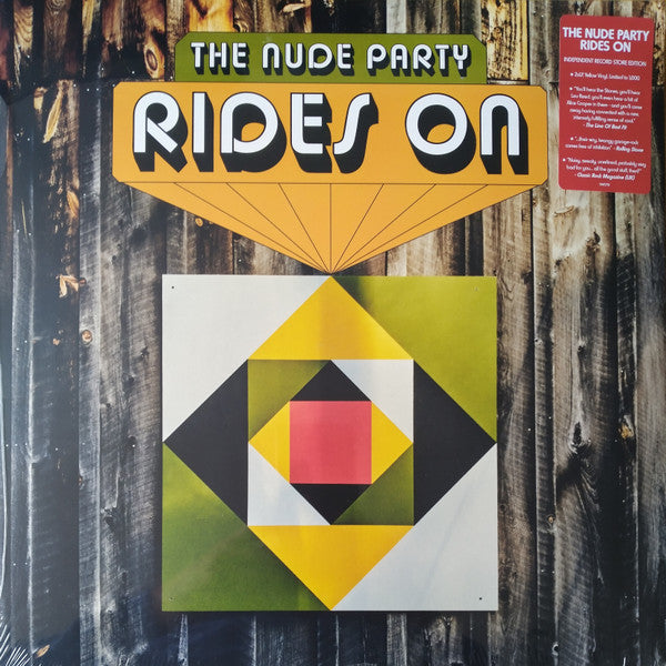 The Nude Party : Rides On (LP, Album, Yel)