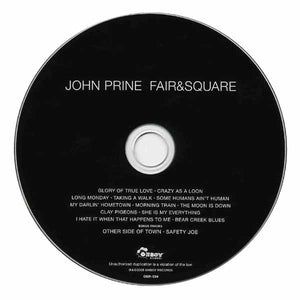 John Prine : Fair & Square (CD, Album)