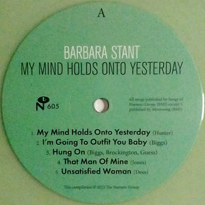 Barbara Stant : My Mind Holds Onto Yesterday (LP, Comp, Gre)