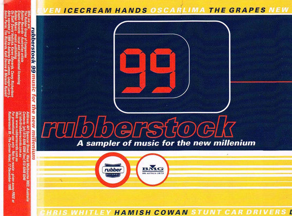 Various : Rubberstock 99: Music For The New Millenium (CD, Promo)