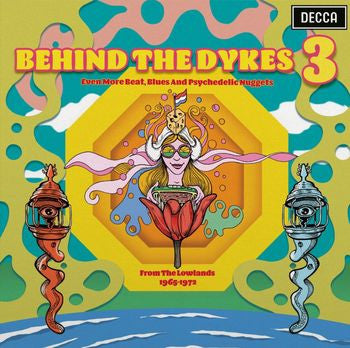 Various : Behind The Dykes 3 (Even More Beat, Blues And Psychedelic Nuggets From The Lowlands 1965-1972) (LP, Blu + LP, Red + RSD, Comp, Mono, Ltd, Num, RM)