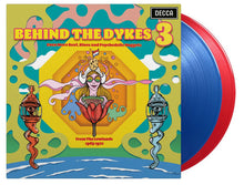 Load image into Gallery viewer, Various : Behind The Dykes 3 (Even More Beat, Blues And Psychedelic Nuggets From The Lowlands 1965-1972) (LP, Blu + LP, Red + RSD, Comp, Mono, Ltd, Num, RM)
