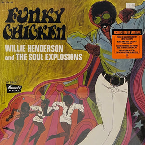 Willie Henderson And The Soul Explosions : Funky Chicken (LP, Album, RSD, Ltd, RE, Ora)