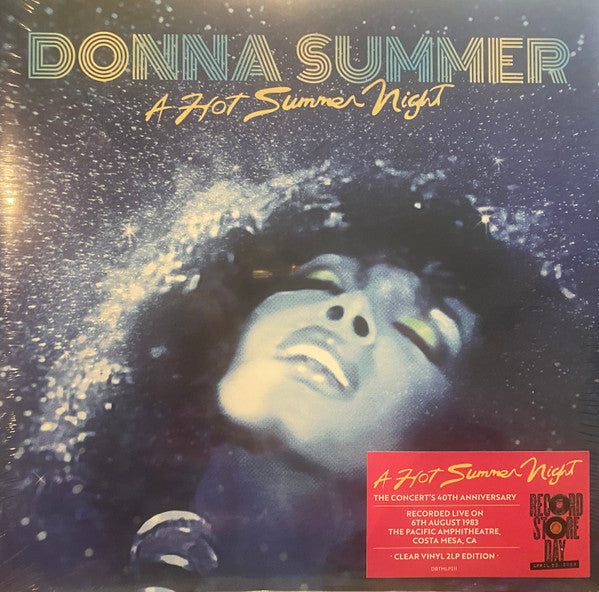 Donna Summer : A Hot Summer Night (2xLP, Album, RSD, RE, RM, Cle)