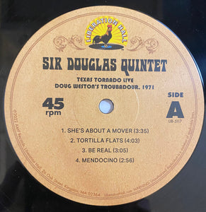 Sir Douglas Quintet : Texas Tornado Live - Doug Weston's Troubadour, 1971 (LP, RSD)