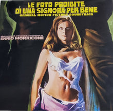 Load image into Gallery viewer, Ennio Morricone : Le Foto Proibite Di Una Signora Per Bene (Original Motion Picture Soundtrack) (LP, Album, Ltd, RE, Gre)
