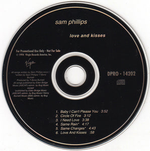 Sam Phillips : Love & Kisses (CD, EP, Promo, Smplr)