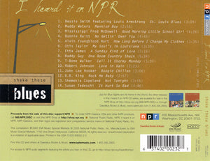 Various : I Heard It On NPR (Shake These Blues) (CD, Comp, HDC)