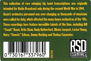 Count Basie & His Orchestra* With Artie Shaw, Jimmy Rushing And Featuring Thelma Carpenter : The Transcription Recordings (LP, RSD, RE, Gre)