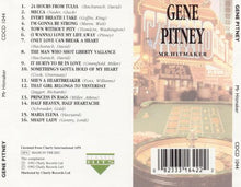 Load image into Gallery viewer, Gene Pitney : Mr Hitmaker (CD, Comp)
