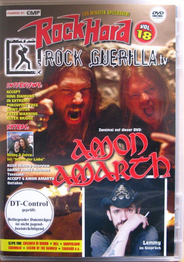 Various : Rock Guerilla.tv Vol. 18 (DVD-V, Comp)