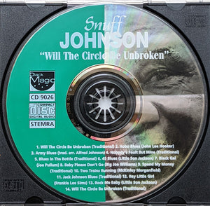 Snuff Johnson Featuring Kim Wilson : Will The Circle Be Unbroken (CD, Album)