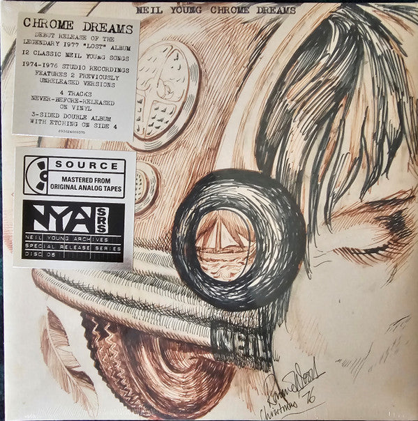 Neil Young : Chrome Dreams (LP + LP, S/Sided, Etch + Album)