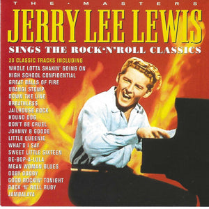 Jerry Lee Lewis : The Masters - Sings The Rock 'N' Roll Classics (CD, Comp)