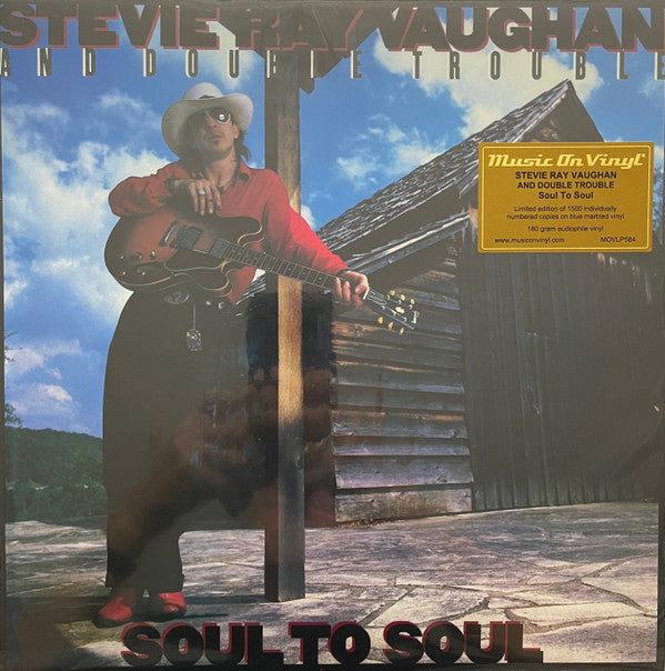 Stevie Ray Vaughan & Double Trouble : Soul To Soul (LP, Album, Ltd, Num, RE, Blu)