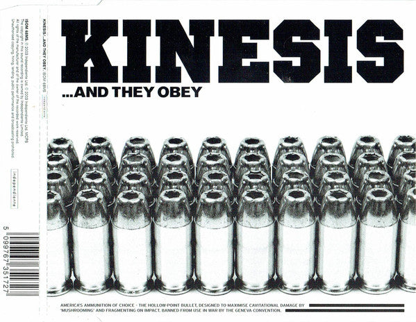 Kinesis (2) : ... And They Obey (CD, Single)
