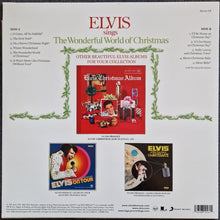 Load image into Gallery viewer, Elvis* : Elvis Sings The Wonderful World Of Christmas (LP, Album, RE)

