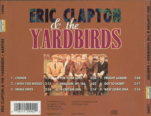 Eric Clapton & The Yardbirds : Rarities (CD, Comp)