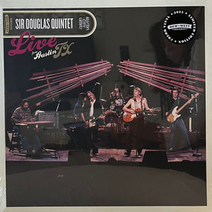 Sir Douglas Quintet : Live From Austin TX (2xLP, Album, Ltd, RE, 180)
