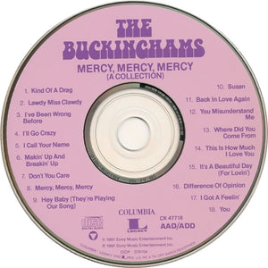 The Buckinghams : Mercy, Mercy, Mercy (A Collection) (CD, Comp, RE)