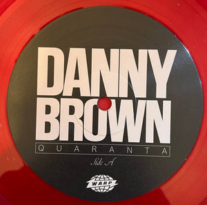 Danny Brown (2) : Quaranta (LP, Album, Ltd, Red)
