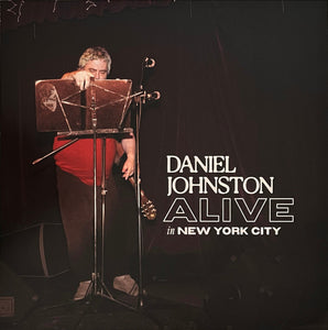 Daniel Johnston : Alive In New York City (LP, Album, Ltd, Gho)