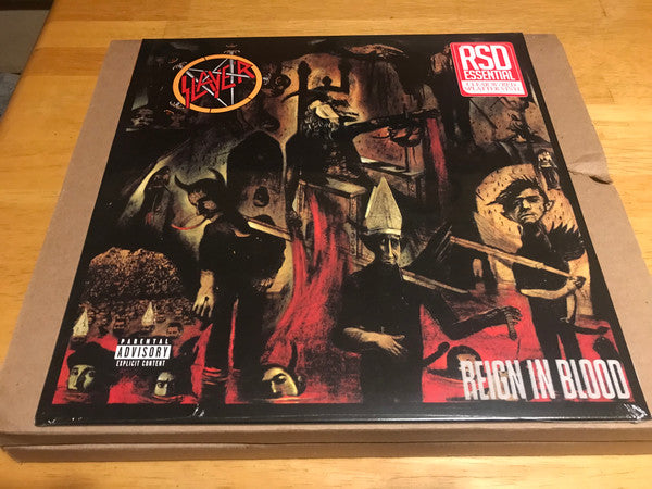Slayer : Reign In Blood (LP, Album, RE, Cle)