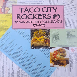 Various : Taco City Rockers #3 20 San Antonio Punk Bands 1979-2023 (12", Album, Comp)