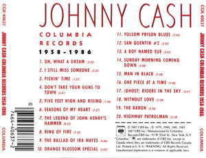 Johnny Cash : Columbia Records 1958-1986 (CD, Comp, RP)