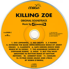 Load image into Gallery viewer, Tomandandy : Killing Zoe (Original Soundtrack) (CD)
