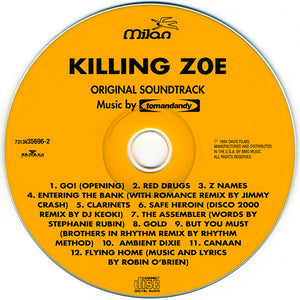 Tomandandy : Killing Zoe (Original Soundtrack) (CD)